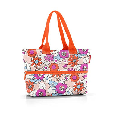 reisenthel shopper e1 - Großraumtasche aus hochwertigem Polyestergewebe, Farbe:viola yellow im Sale